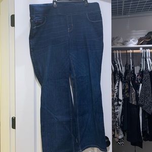 Old Navy 22 plus blue bootcut jeans